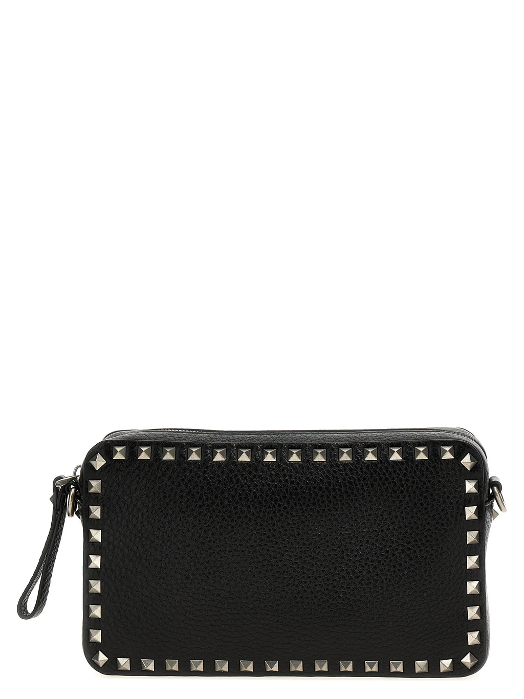 Black Calfskin Crossbody Bag
