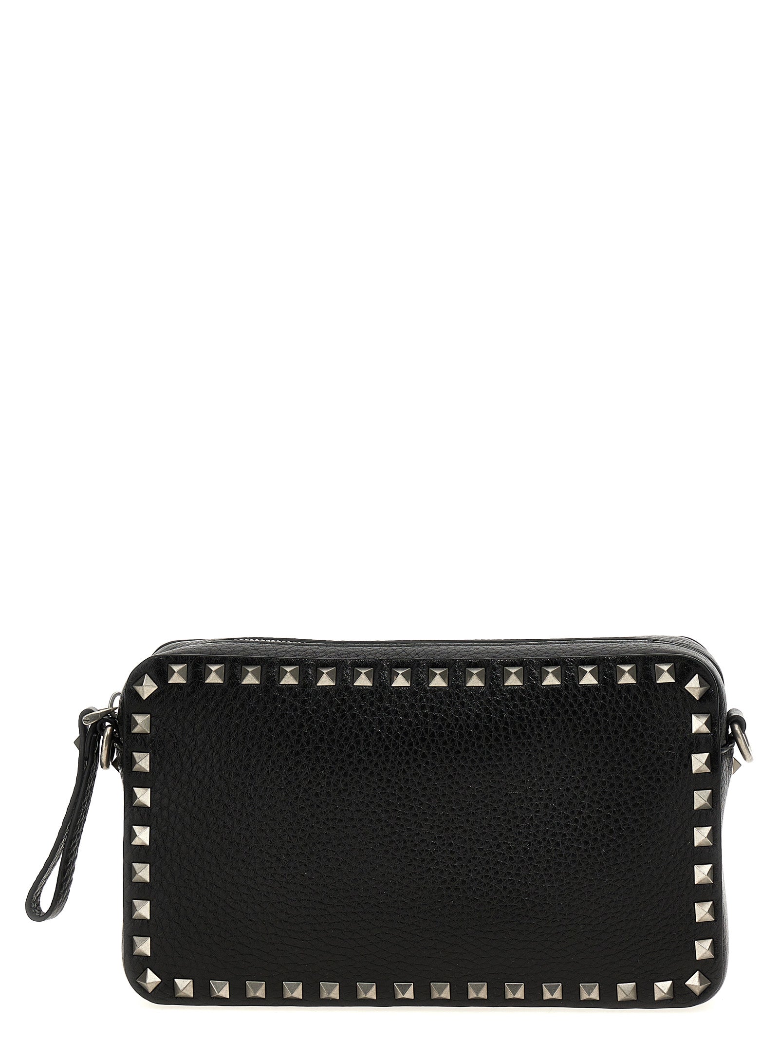 Black Calfskin Crossbody Bag