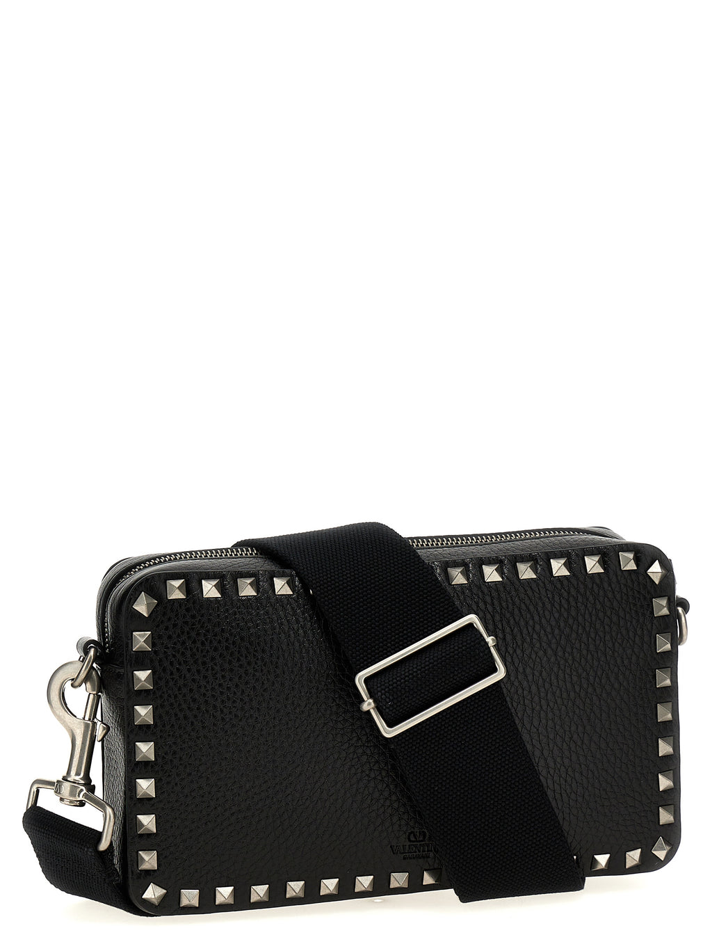 Black Calfskin Crossbody Bag