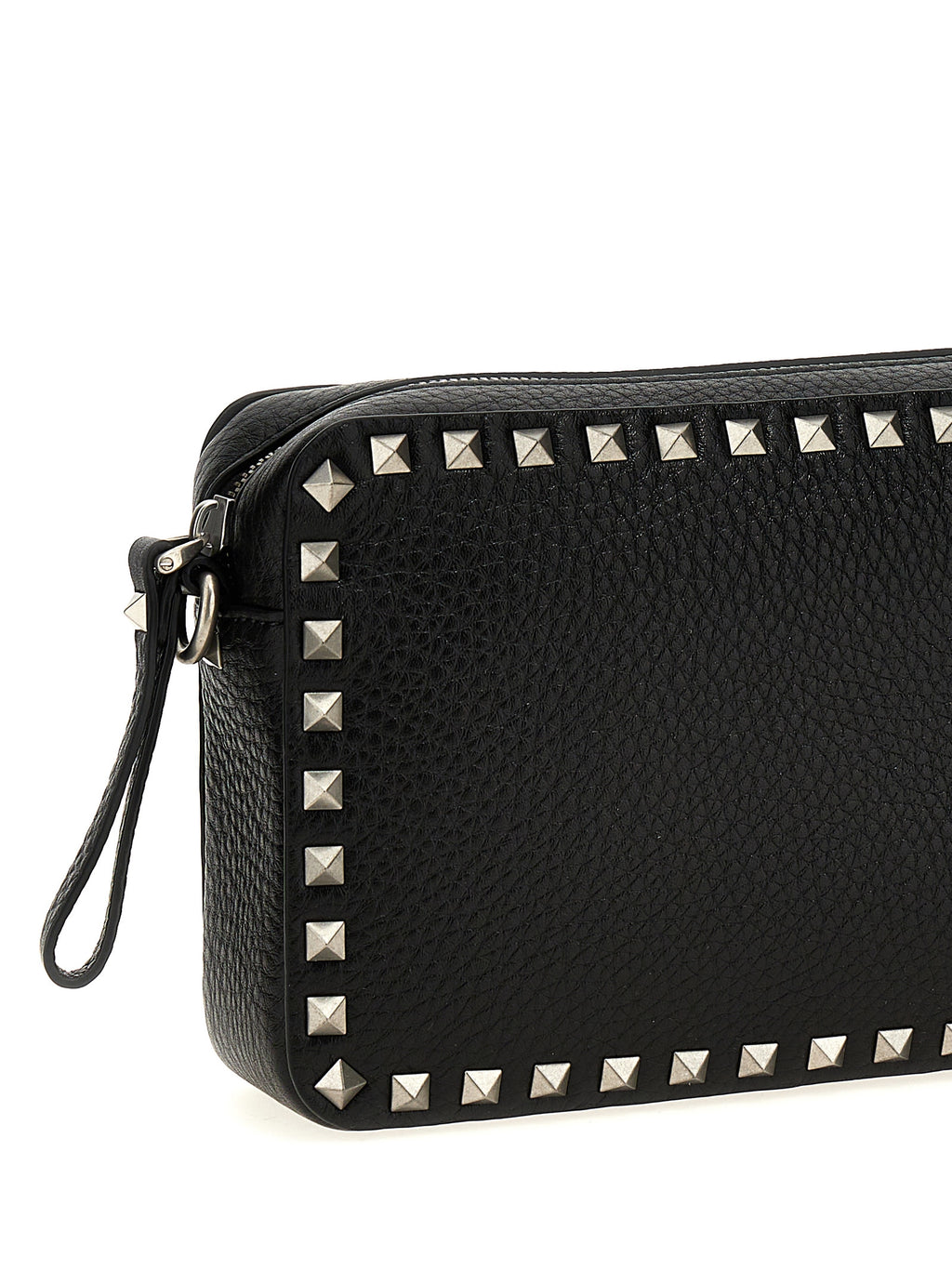 Black Calfskin Crossbody Bag