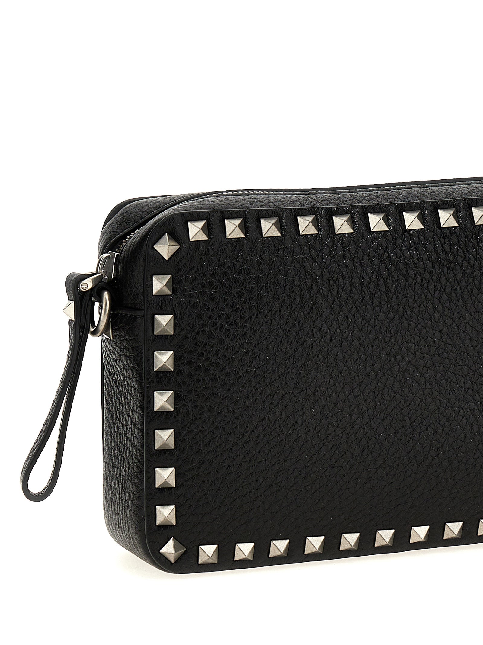 Black Calfskin Crossbody Bag