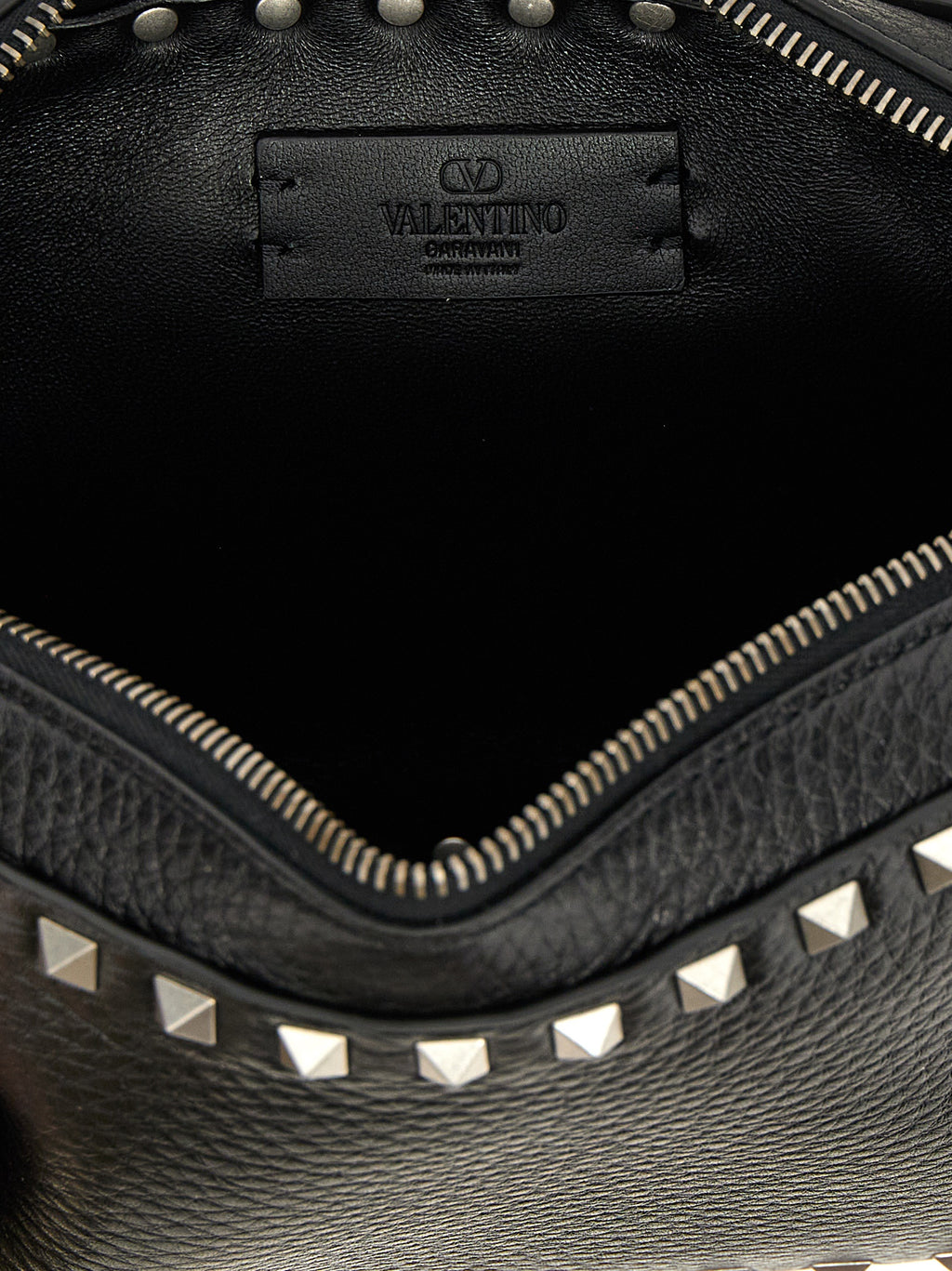 Black Calfskin Crossbody Bag