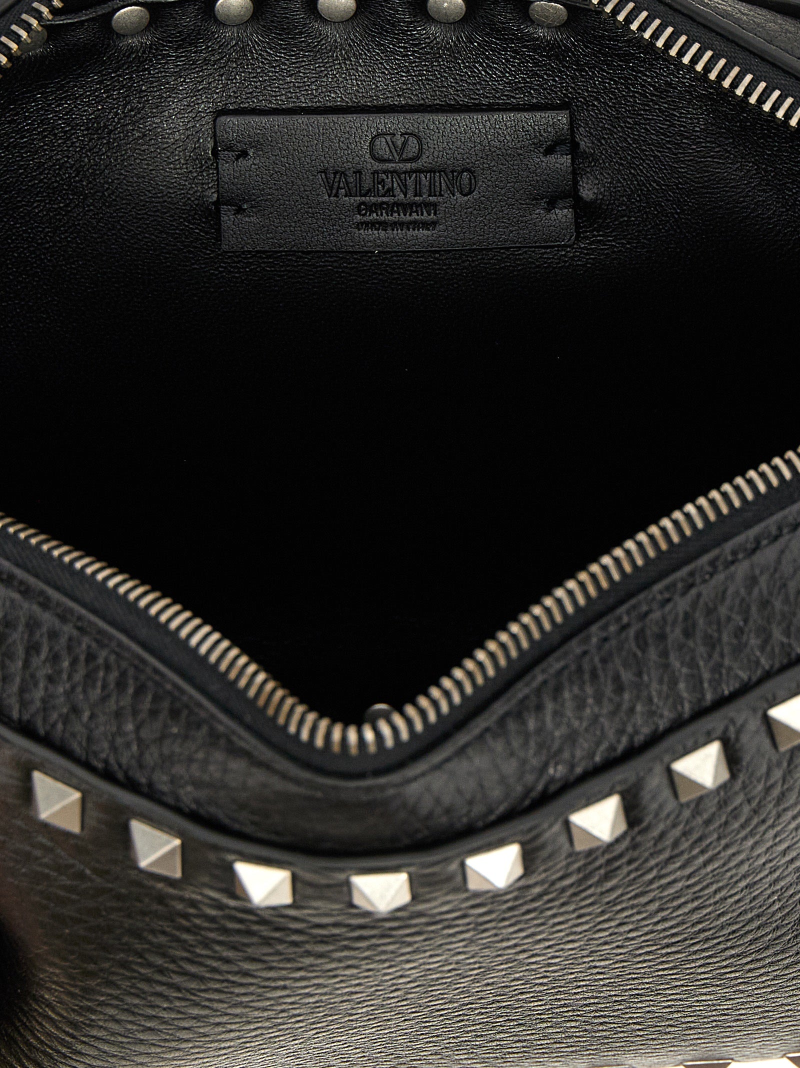 Black Calfskin Crossbody Bag