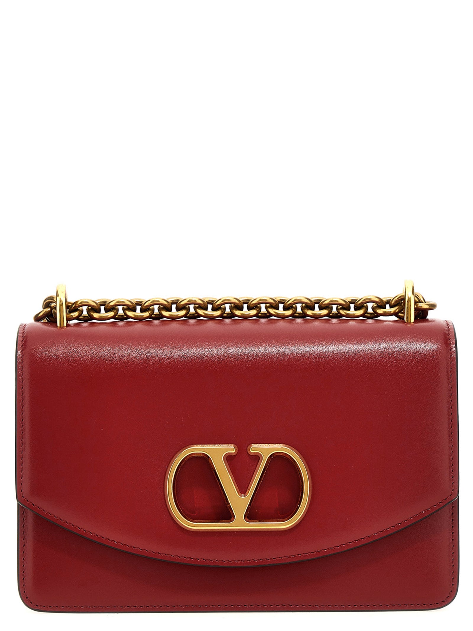 Multicolor Calfskin Shoulder Bag