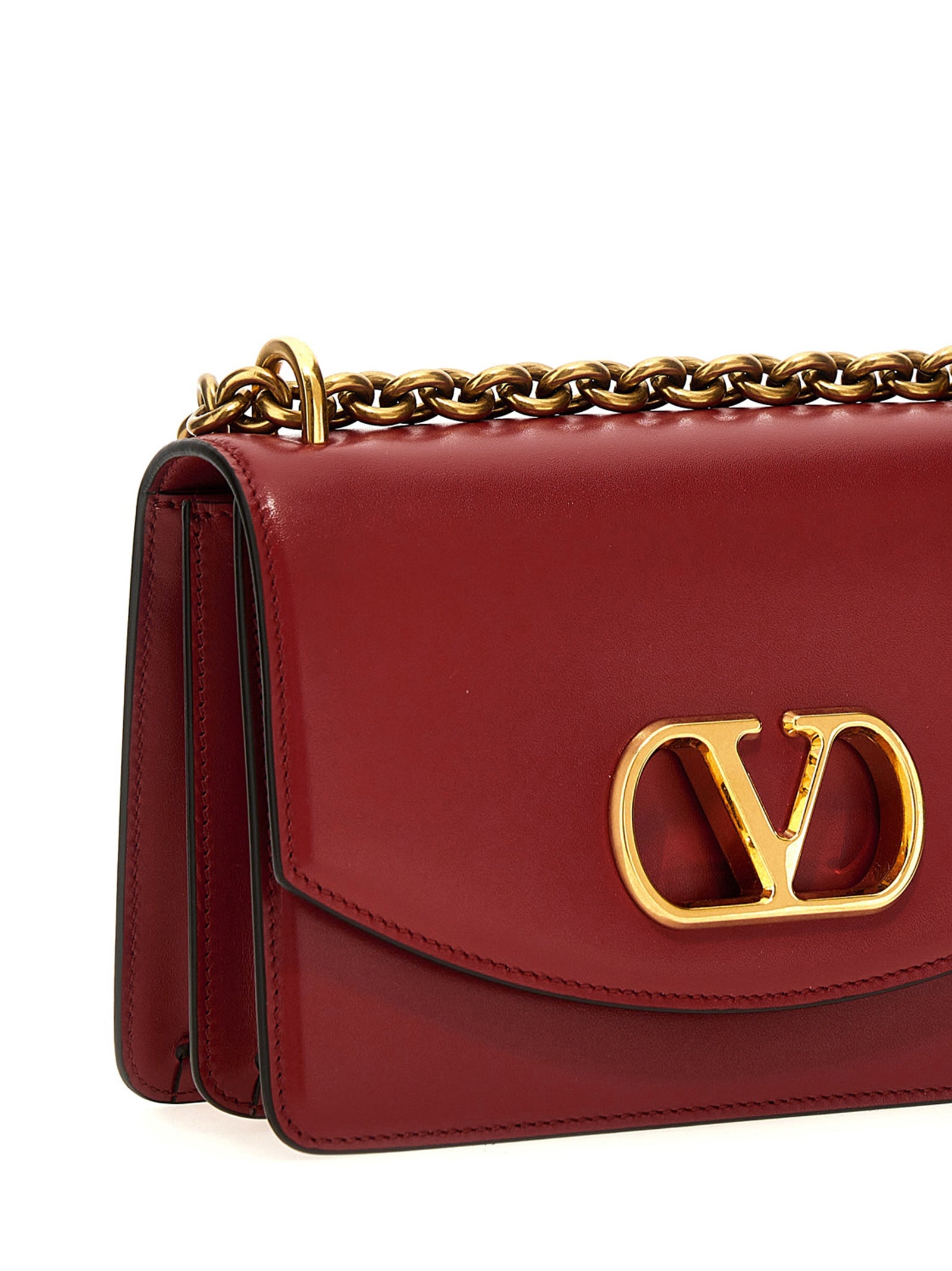 Multicolor Calfskin Shoulder Bag