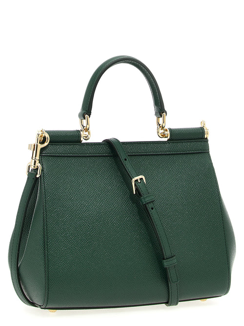 Bicolor Calfskin Handbag
