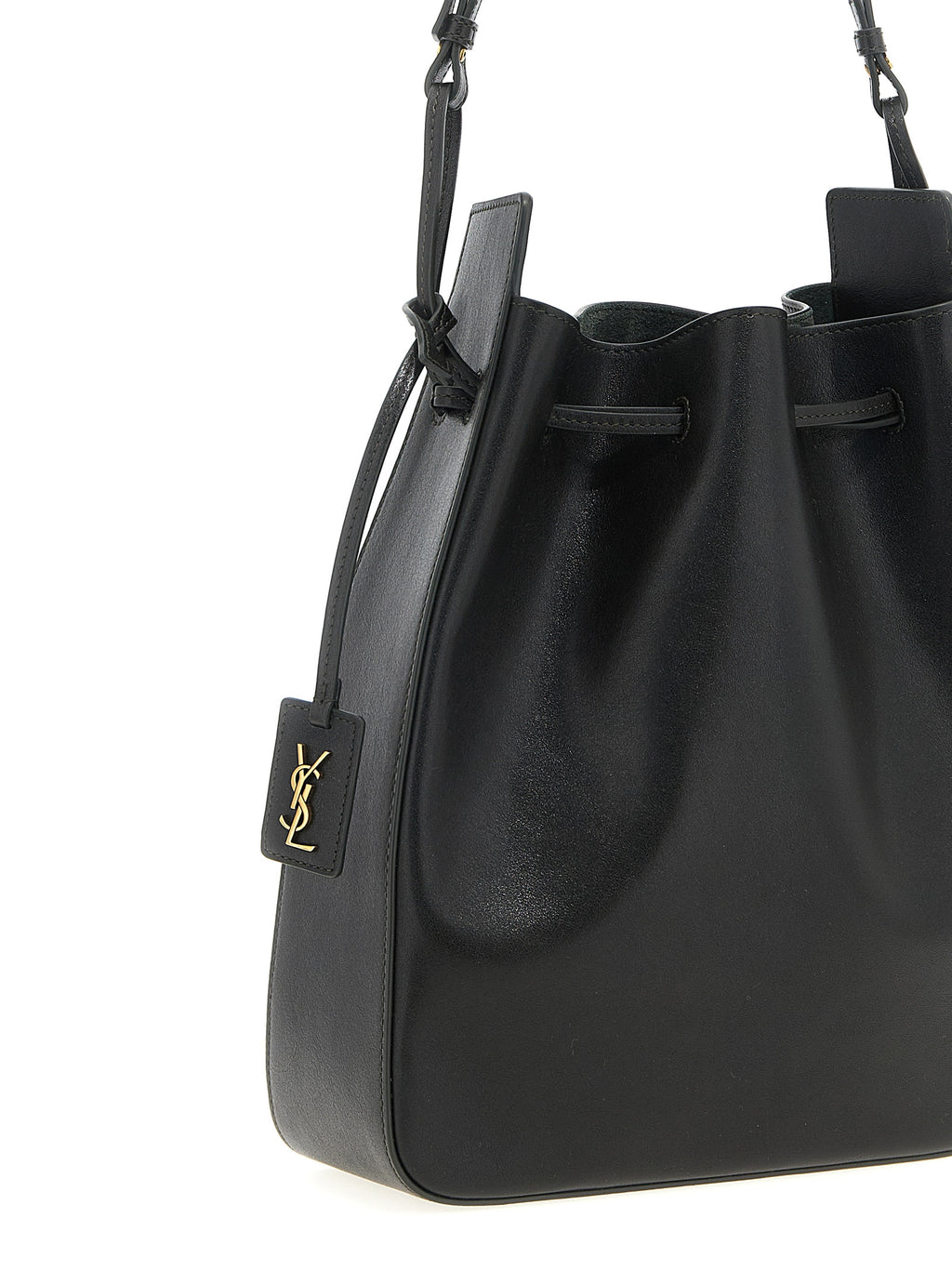 Bicolor Calfskin Crossbody Bag