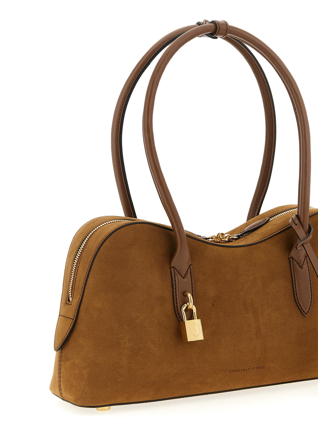 Brown Polyamide Shoulder Bag