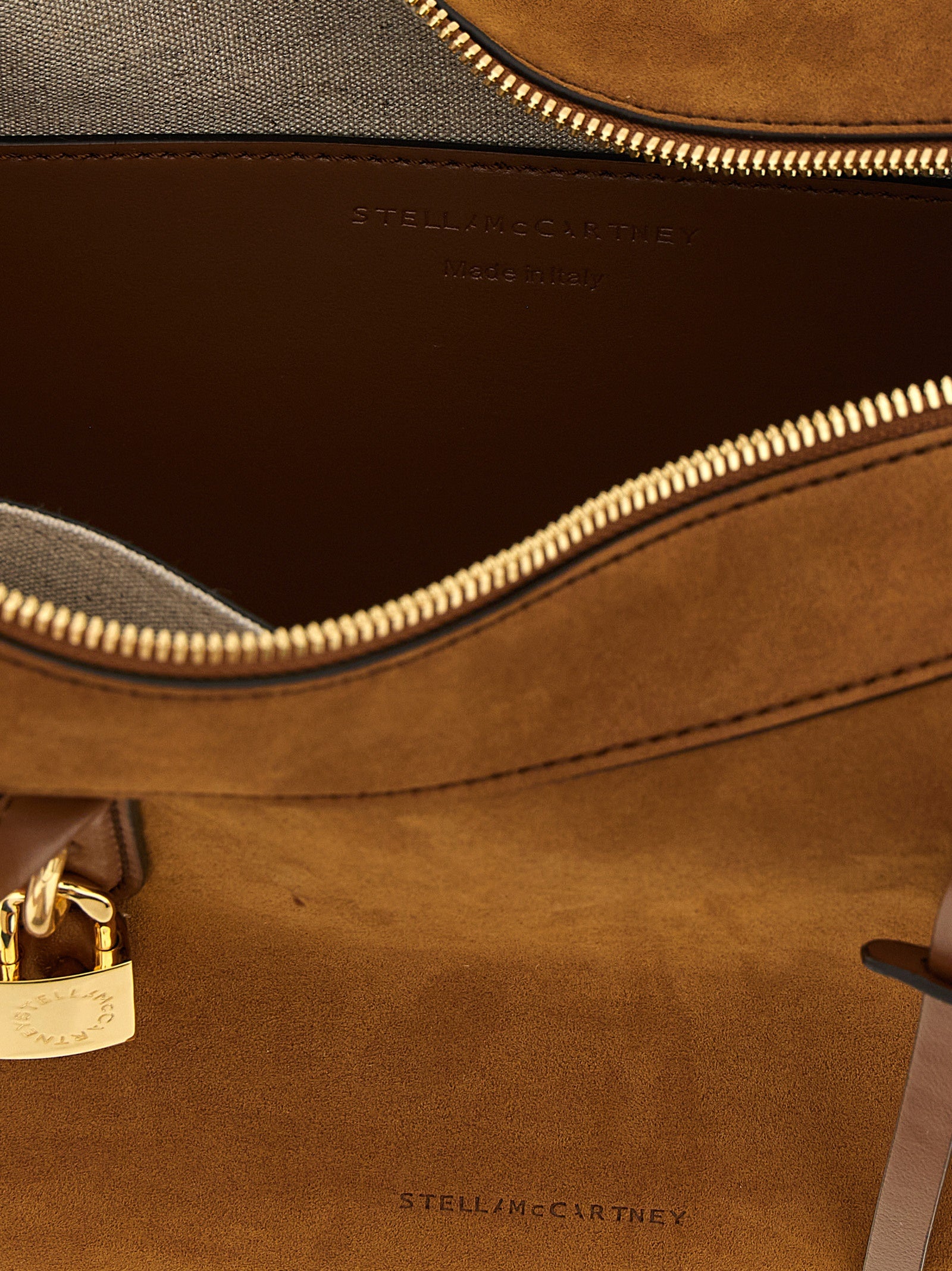 Brown Polyamide Shoulder Bag