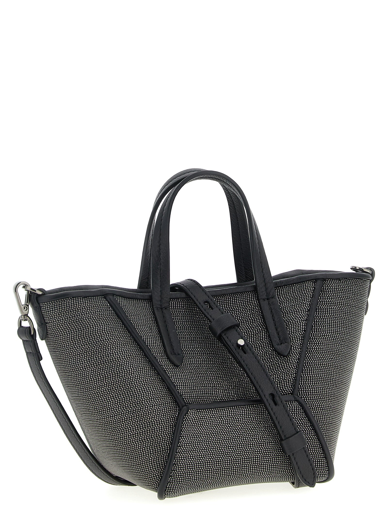 Black Brass Handbag