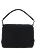 Black Polyamide Shoulder Bag