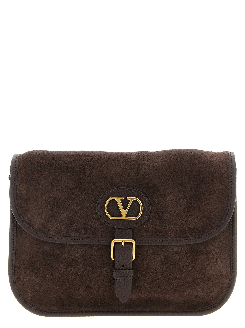 Brown Cowhide Crossbody Bag