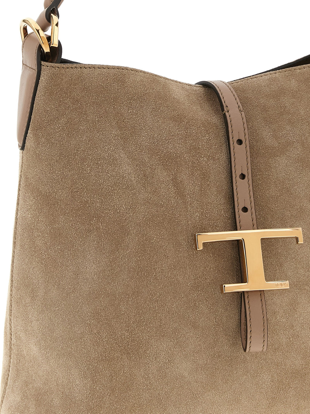 Beige Calfskin Handbag