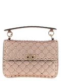 Multicolor Lamb Leather Shoulder Bag