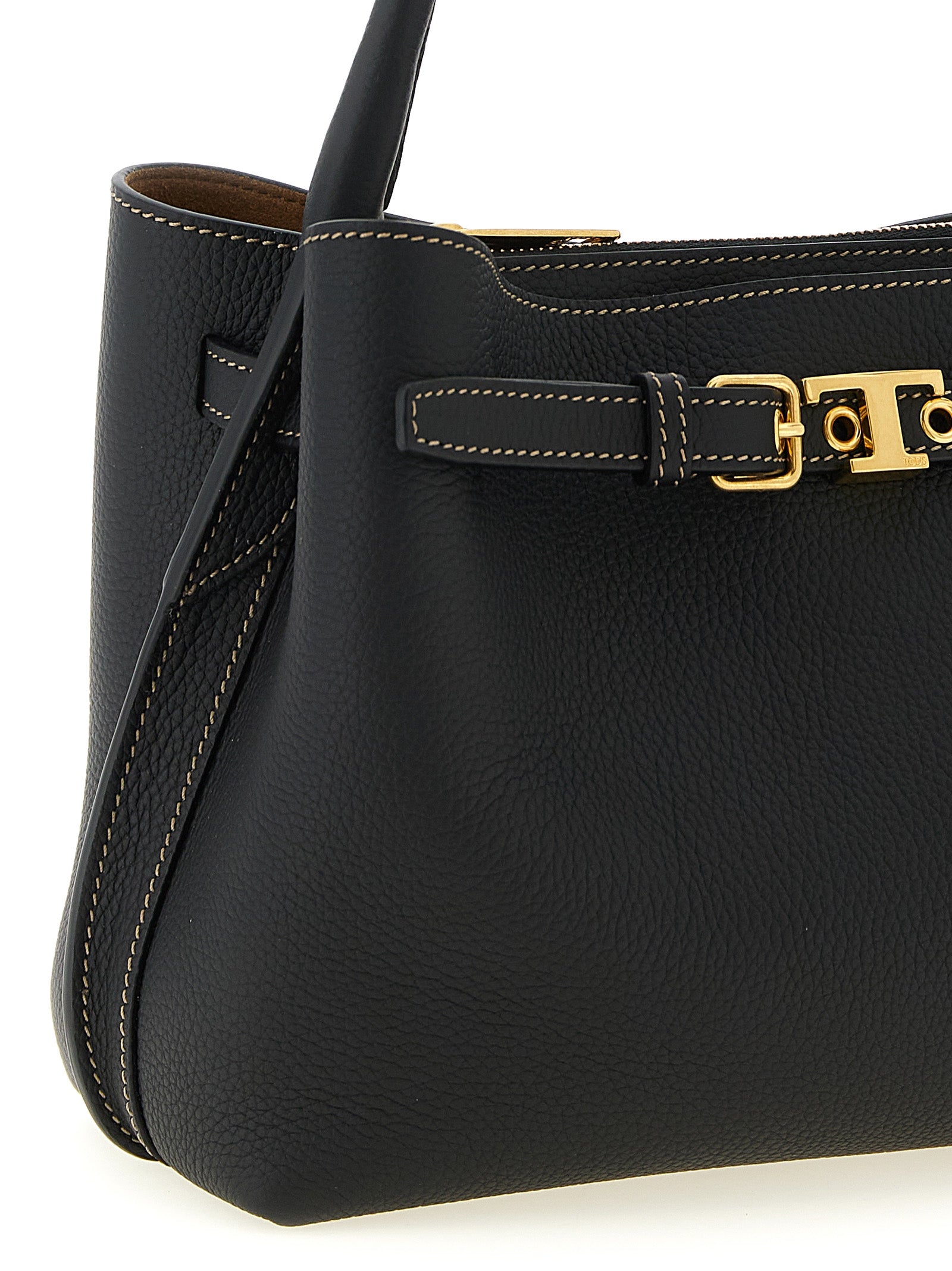Black Calfskin Handbag