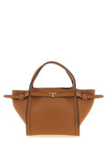 Brown Calfskin Tote Bag
