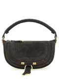 Brown Calfskin Shoulder Bag