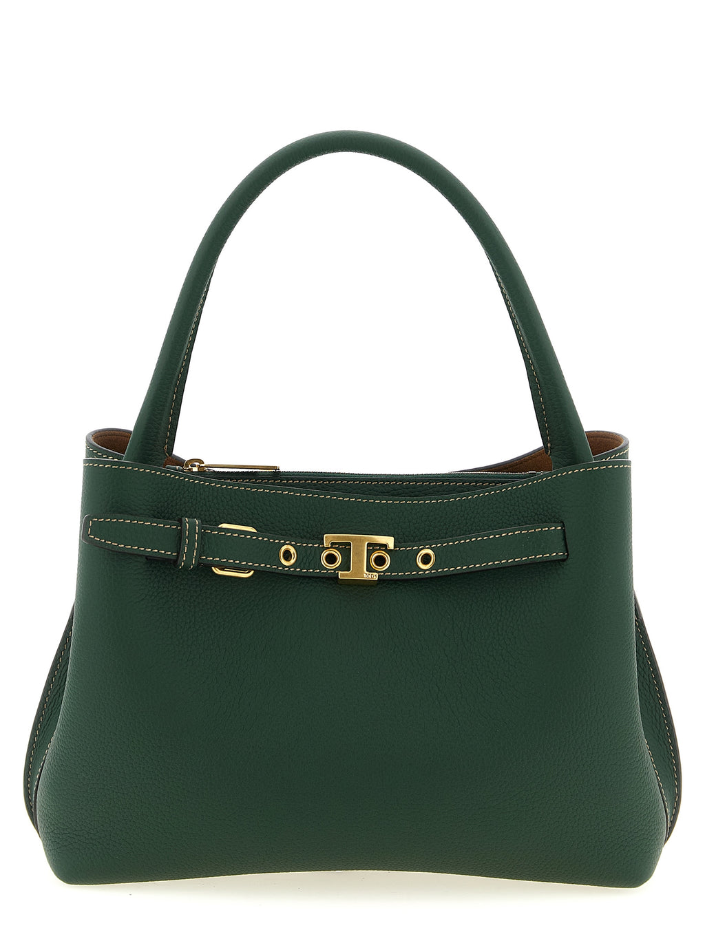 Bicolor Calfskin Handbag