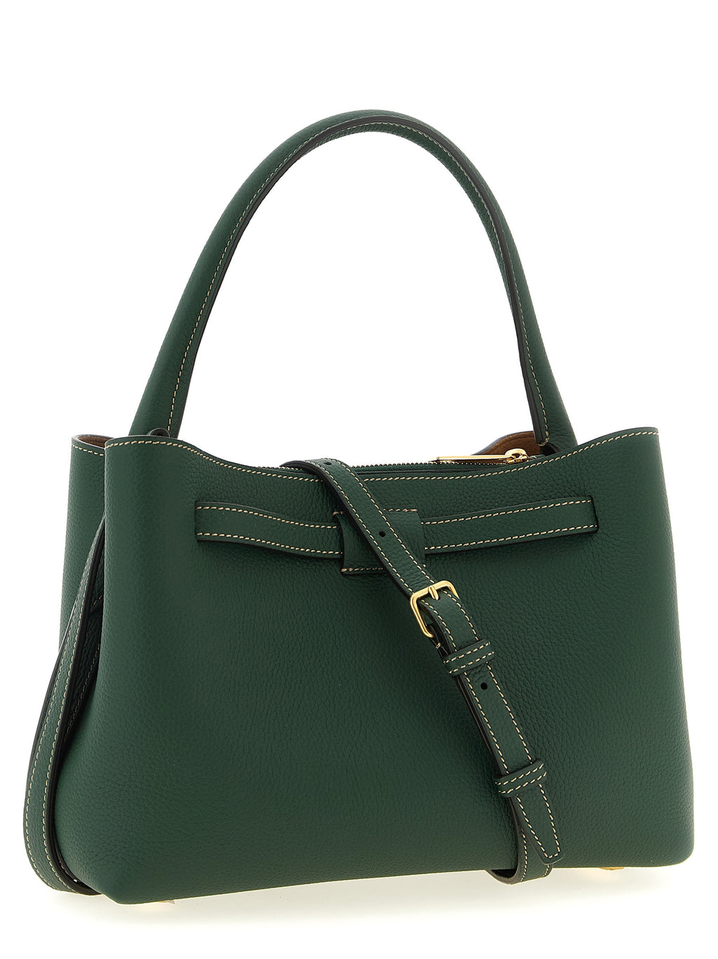 Bicolor Calfskin Handbag
