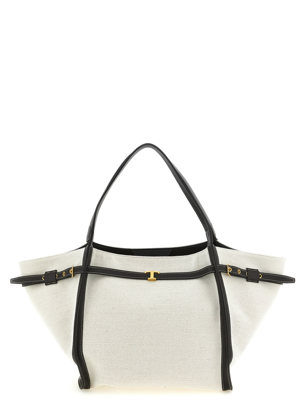 Multicolor Linen Tote Bag