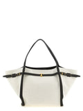 Multicolor Linen Tote Bag