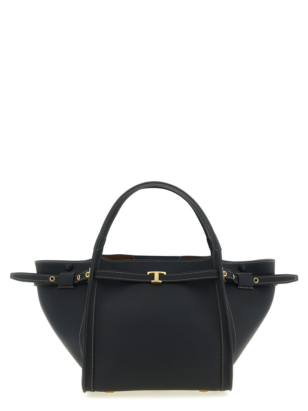 Black Calfskin Tote Bag