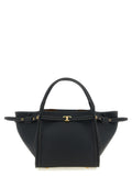 Black Calfskin Tote Bag