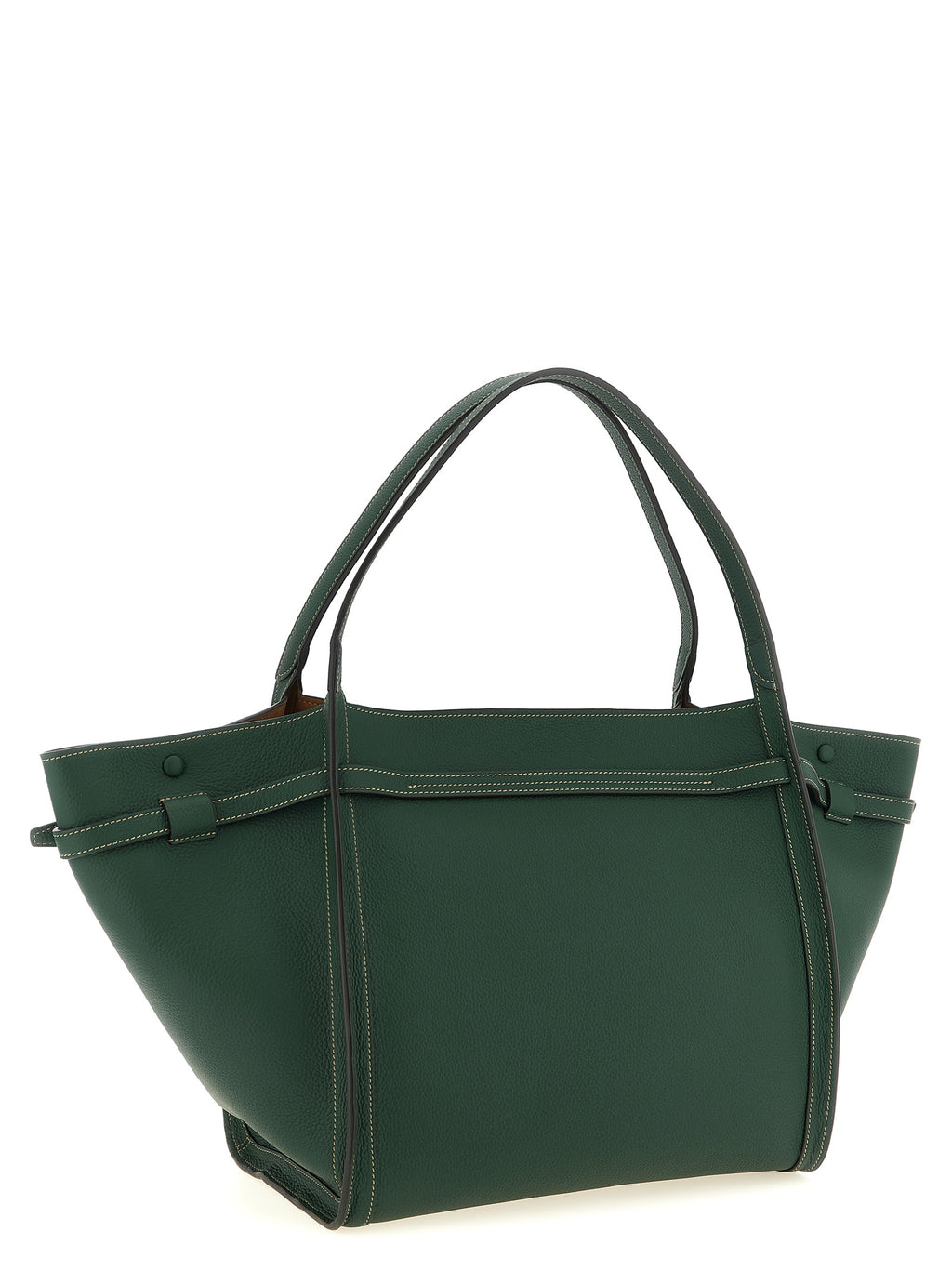 Bicolor Calfskin Tote Bag