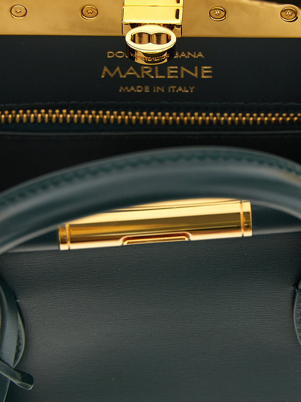 Bicolor Calfskin Handbag