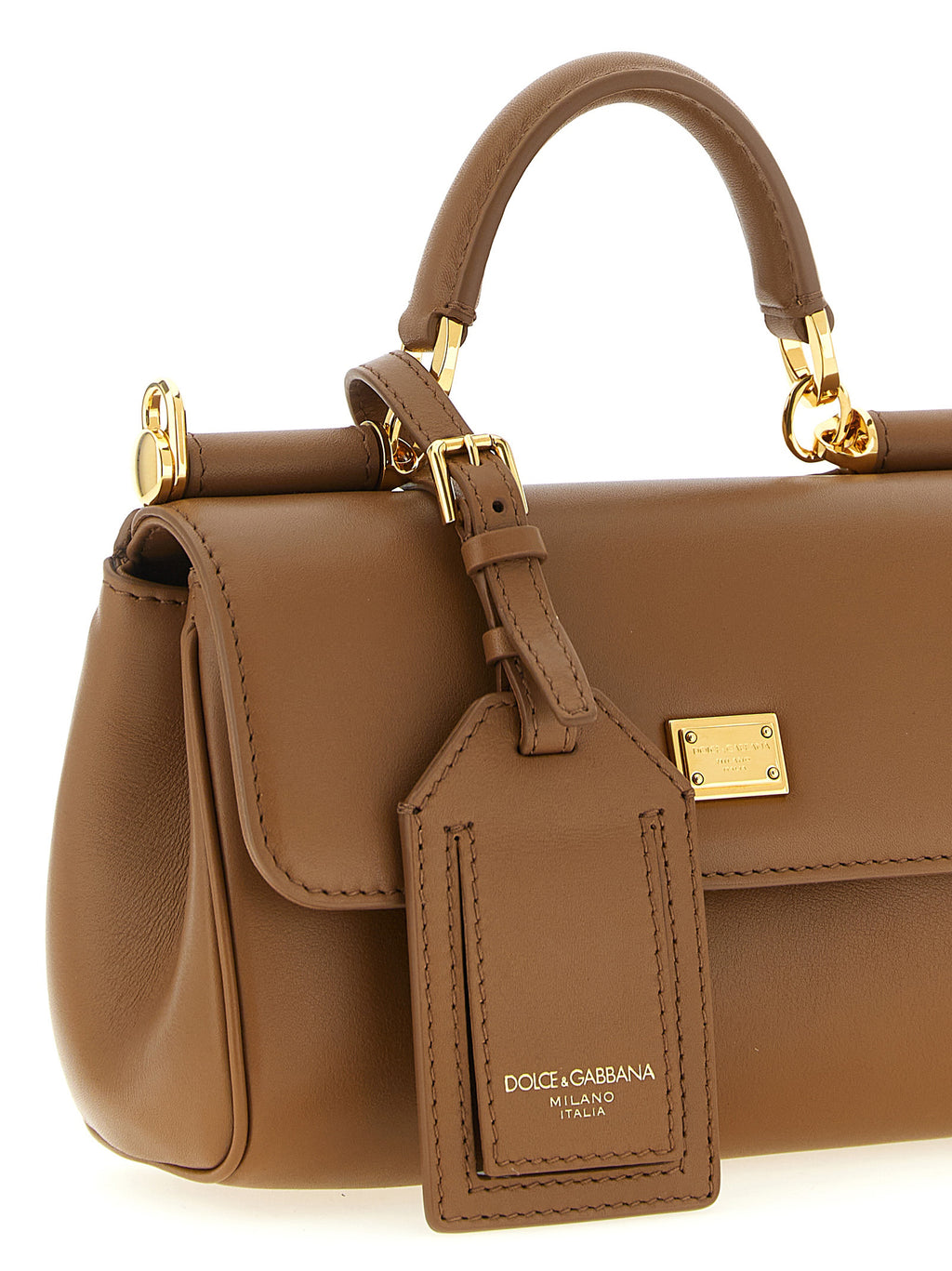 Brown Calfskin Handbag