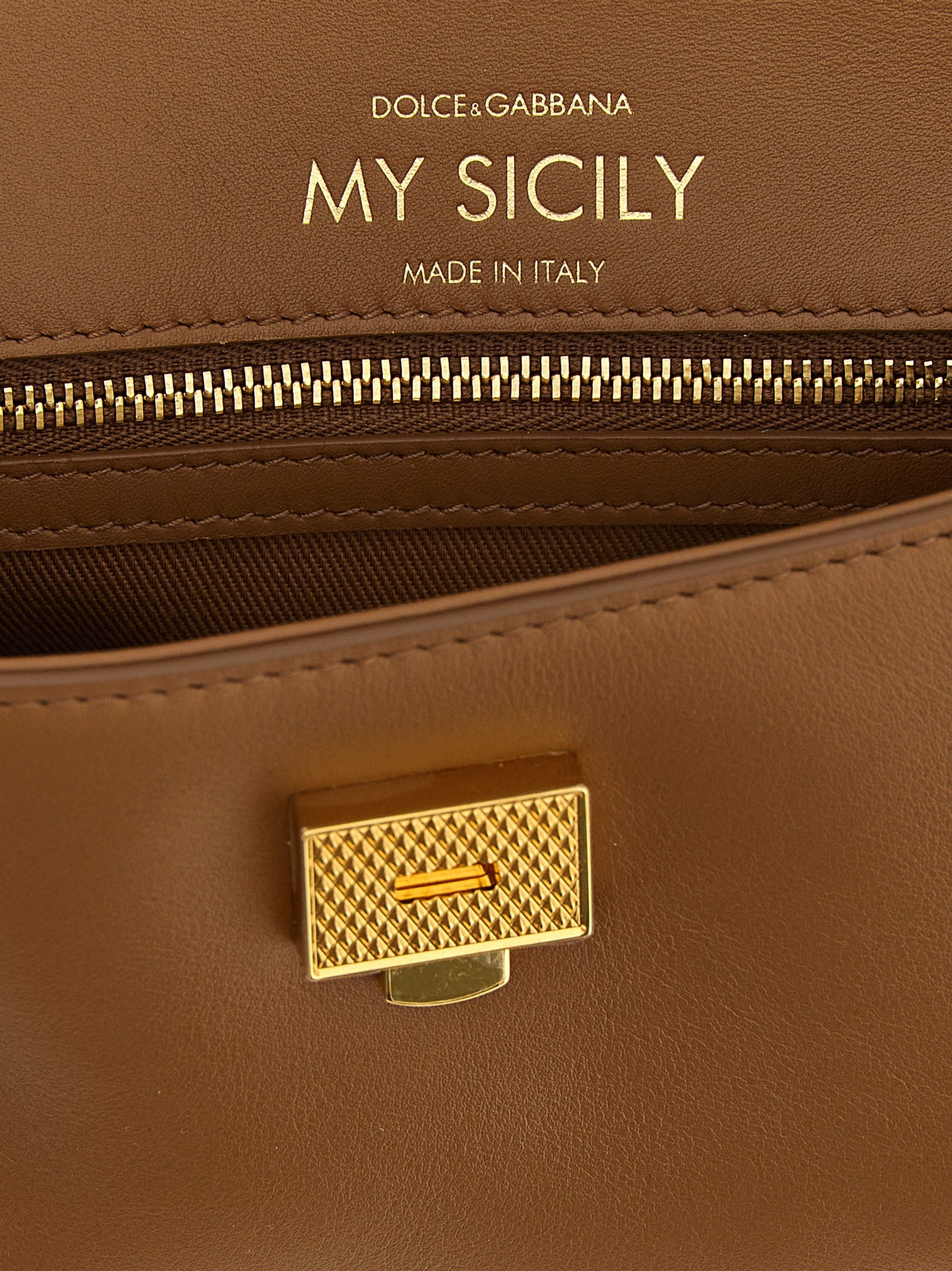 Brown Calfskin Handbag