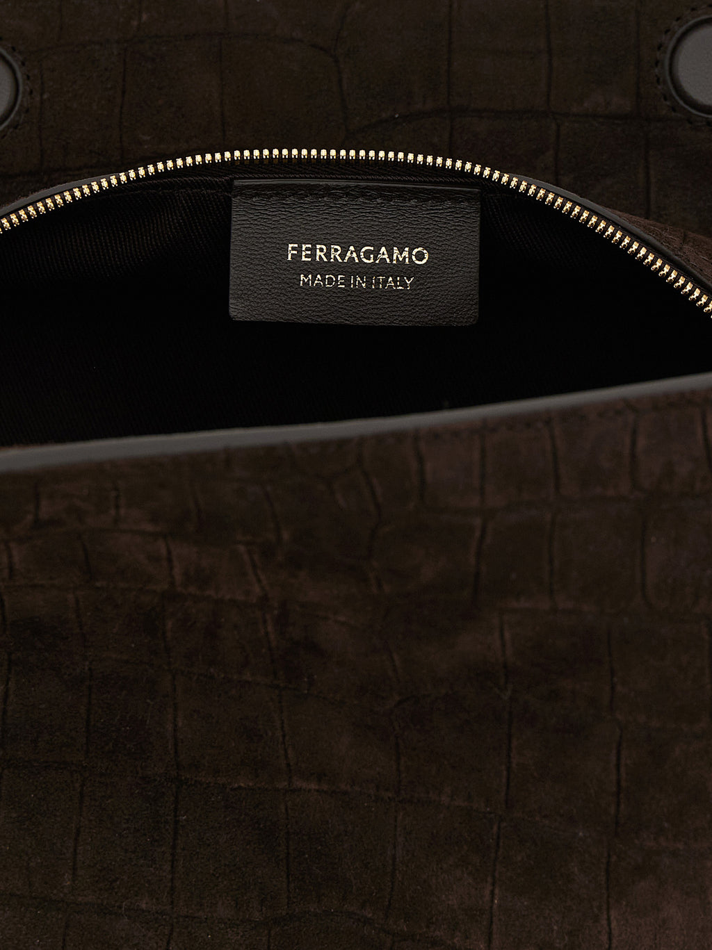 Brown Goatskin Shoulder Bag
