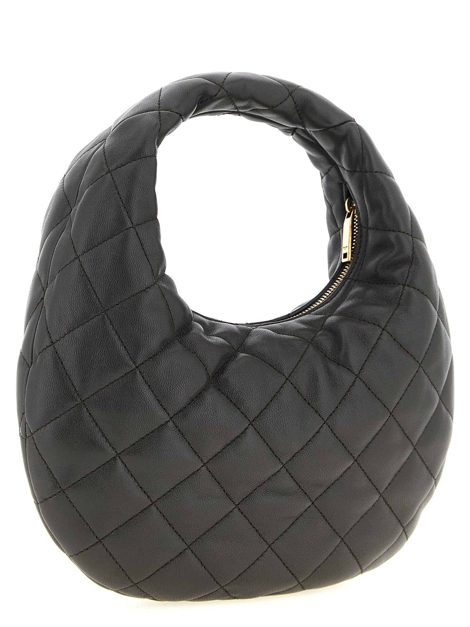 Brown Lamb Leather Handbag