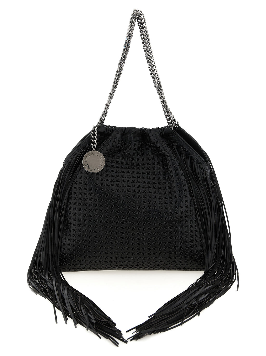 Black Polyamide Shoulder Bag