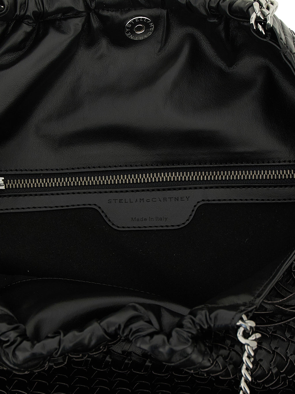 Black Polyamide Shoulder Bag