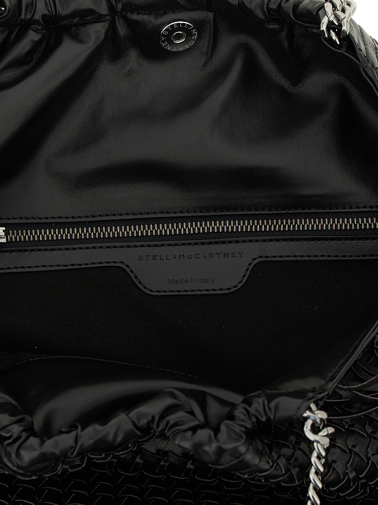 Black Polyamide Shoulder Bag