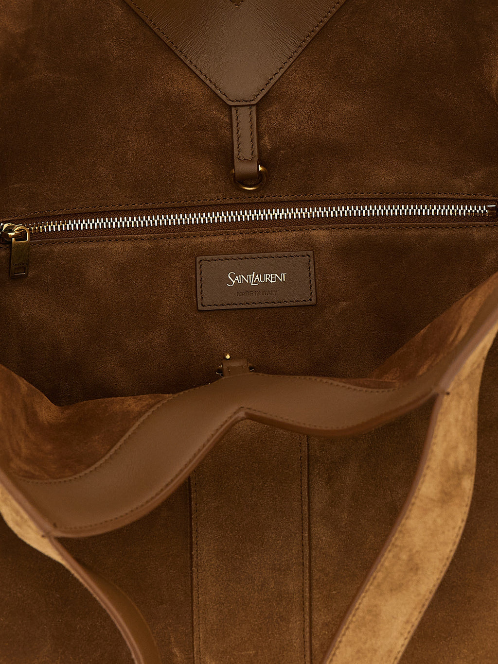 Brown Calfskin Tote Bag