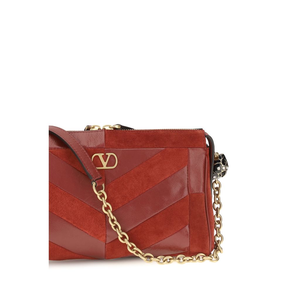 Multicolor Calf Leather Bos Taurus Shoulder Bag