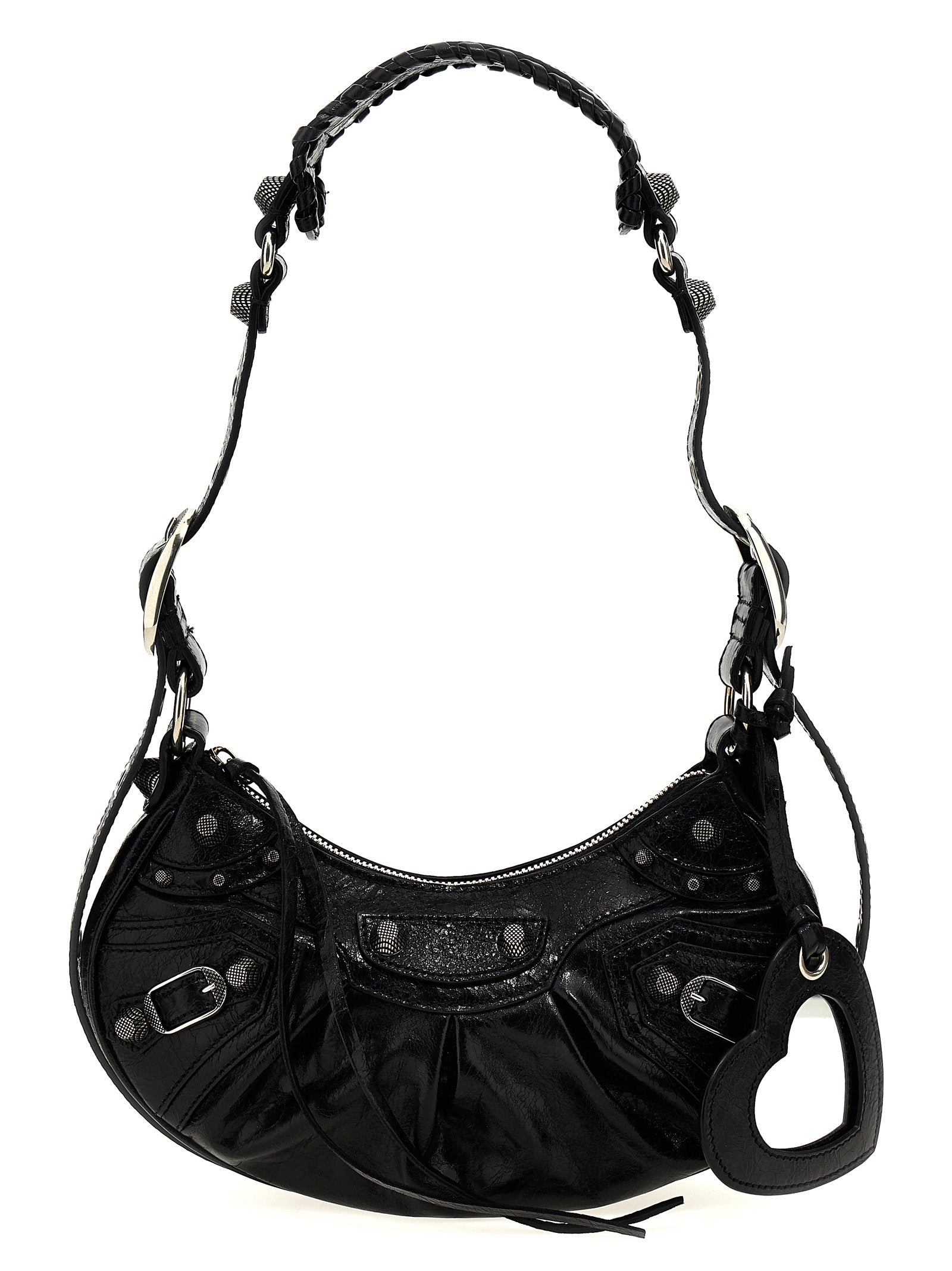 Balenciaga Black Lamb Leather Crossbody Bag