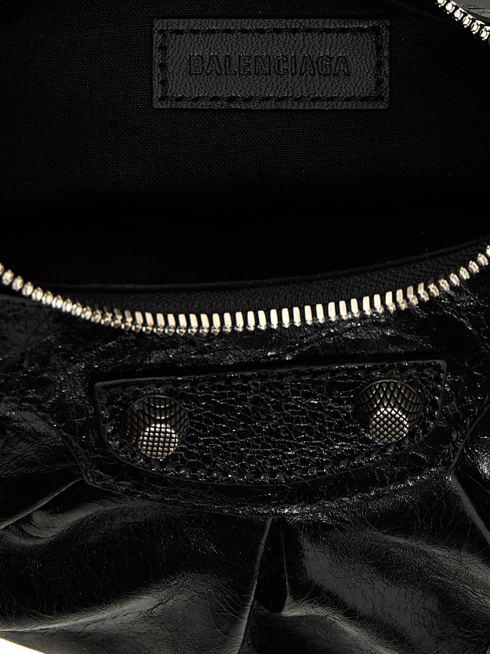 Balenciaga Black Lamb Leather Crossbody Bag