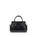 Black Calf Leather Bos Taurus Handbag