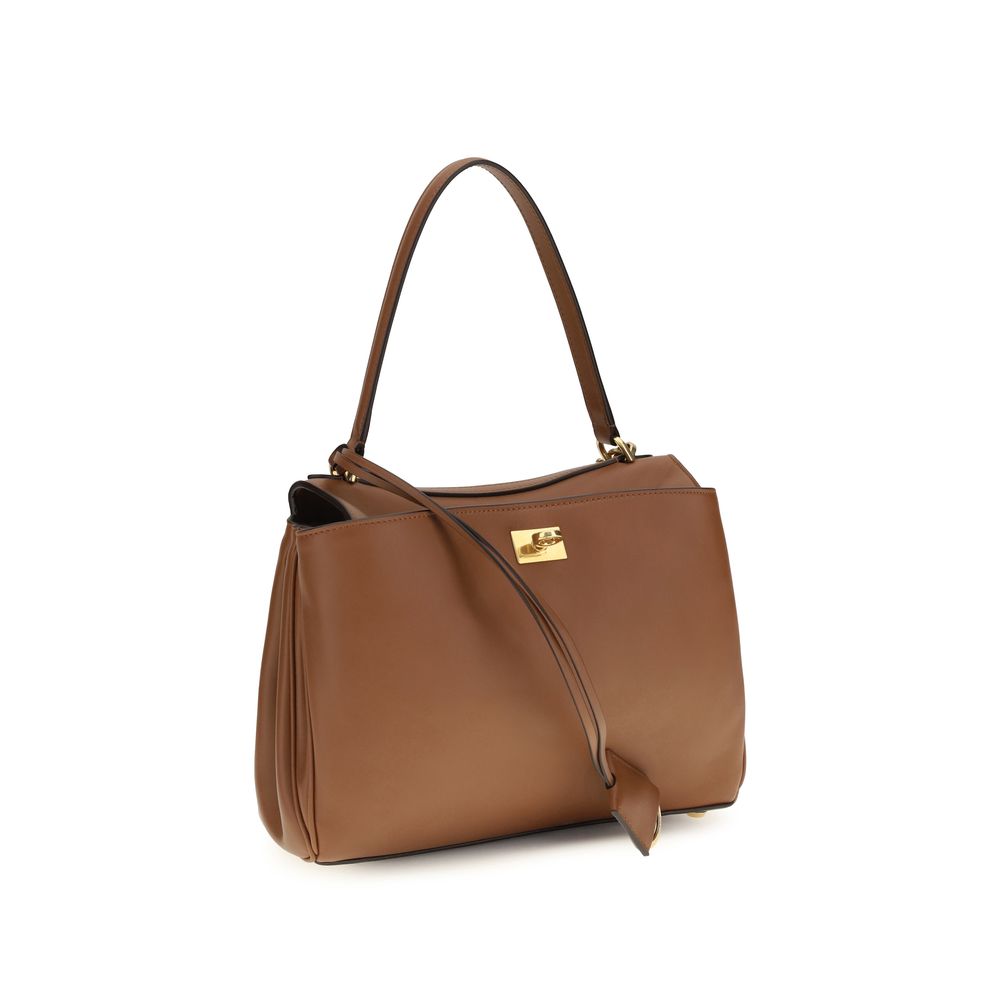 Brown Calf Leather Bos Taurus Shoulder Bag