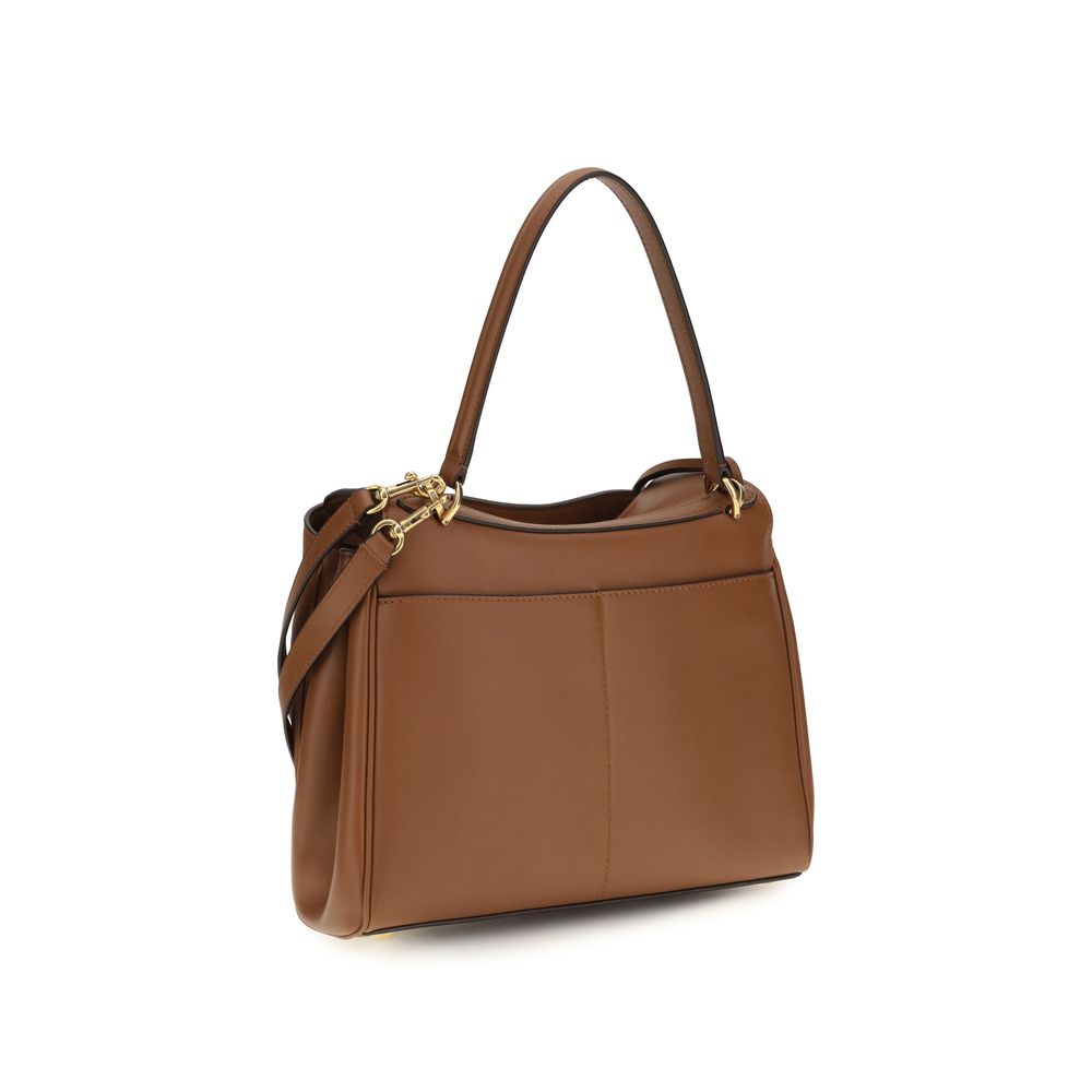 Brown Calf Leather Bos Taurus Shoulder Bag