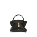 Black Calf Leather Bos Taurus Handbag