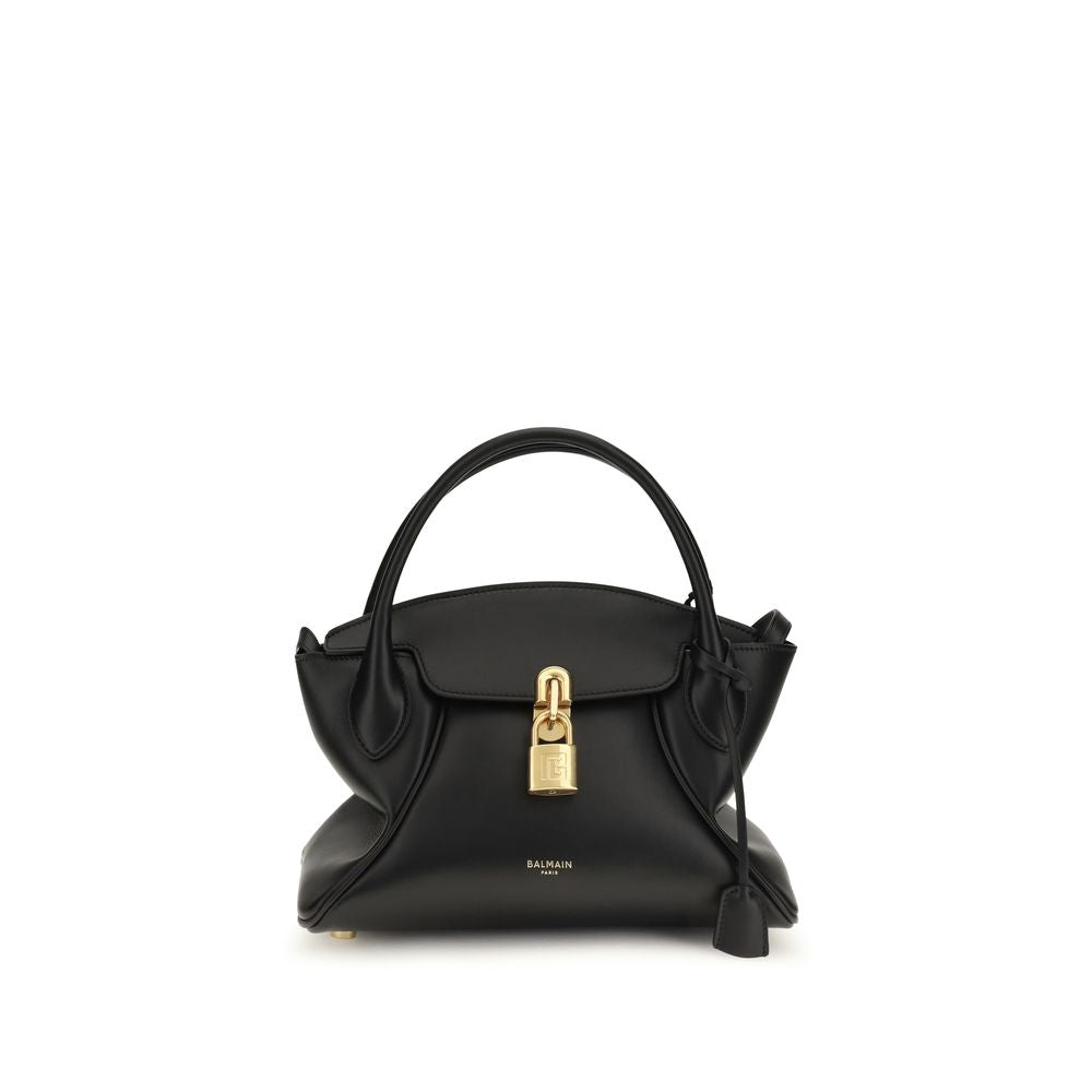 Black Calf Leather Bos Taurus Handbag