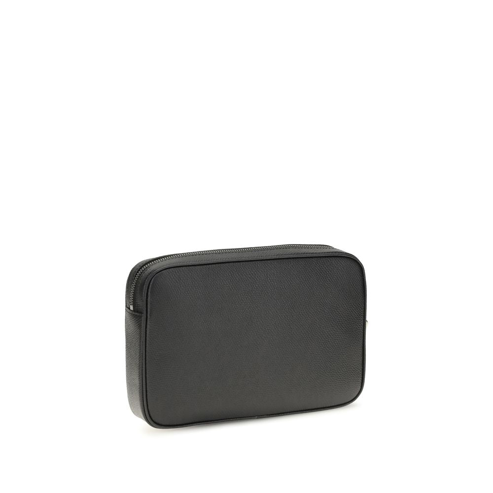 Black Calf Leather Bos Taurus Handbag