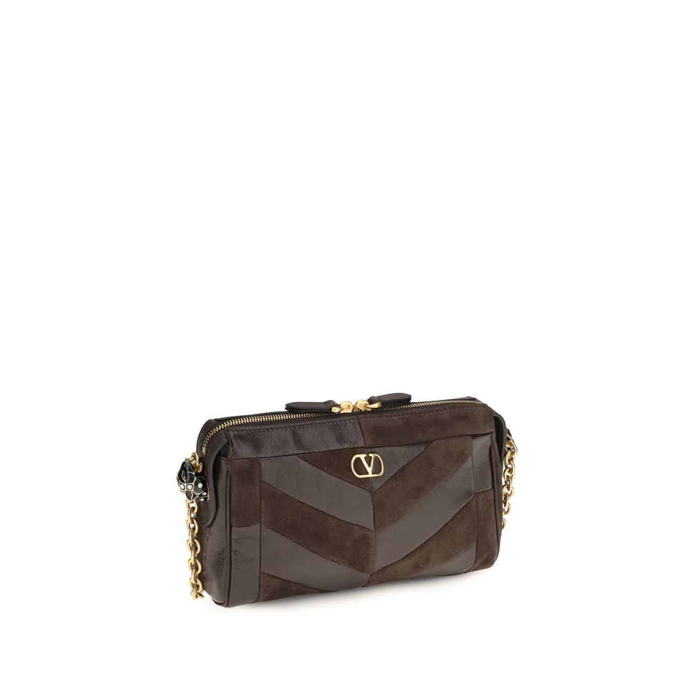 Brown Calf Leather Bos Taurus Shoulder Bag