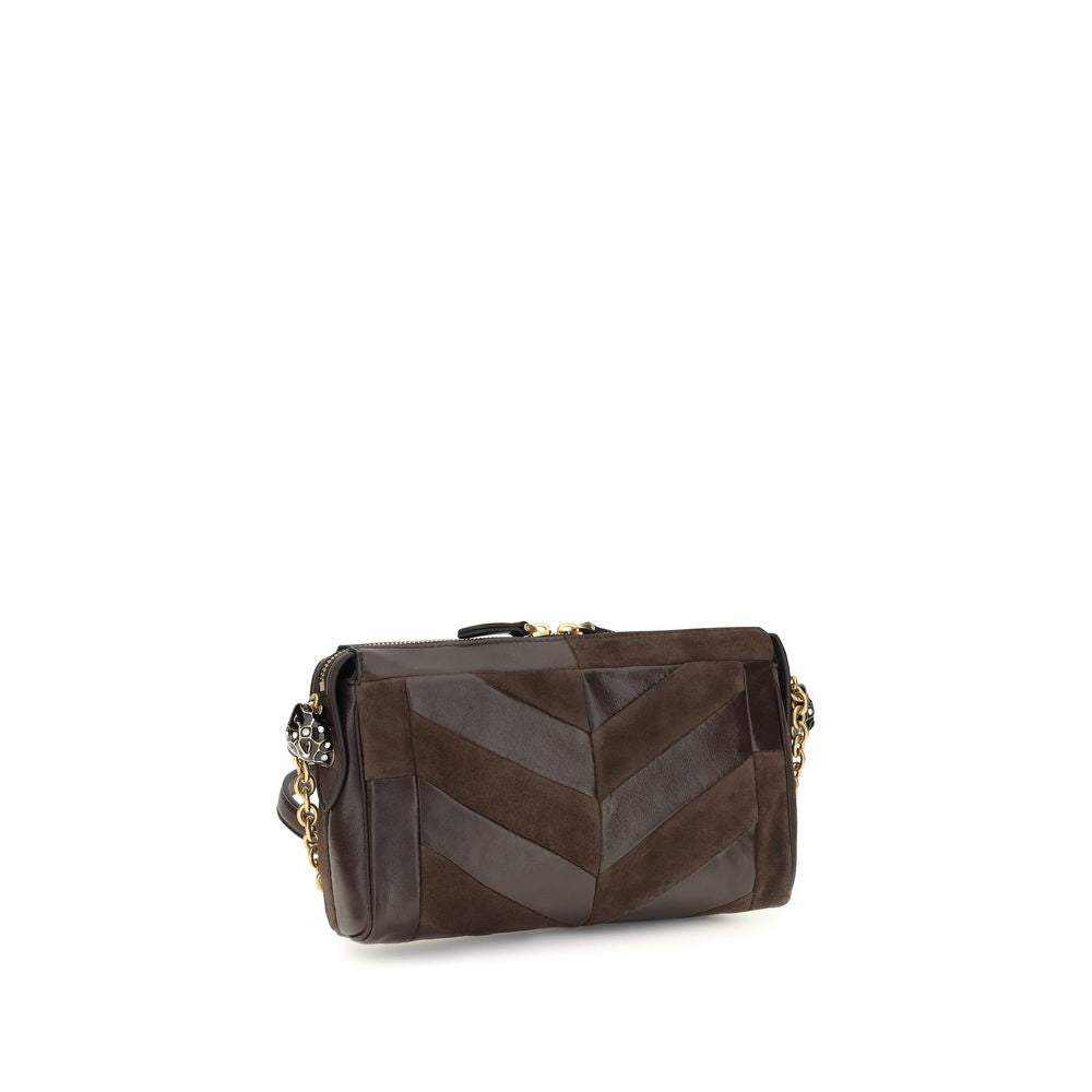 Brown Calf Leather Bos Taurus Shoulder Bag