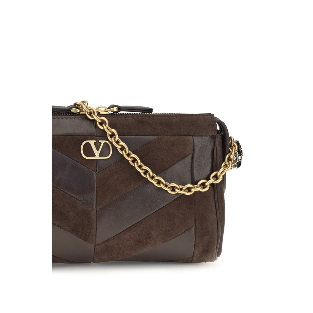 Brown Calf Leather Bos Taurus Shoulder Bag