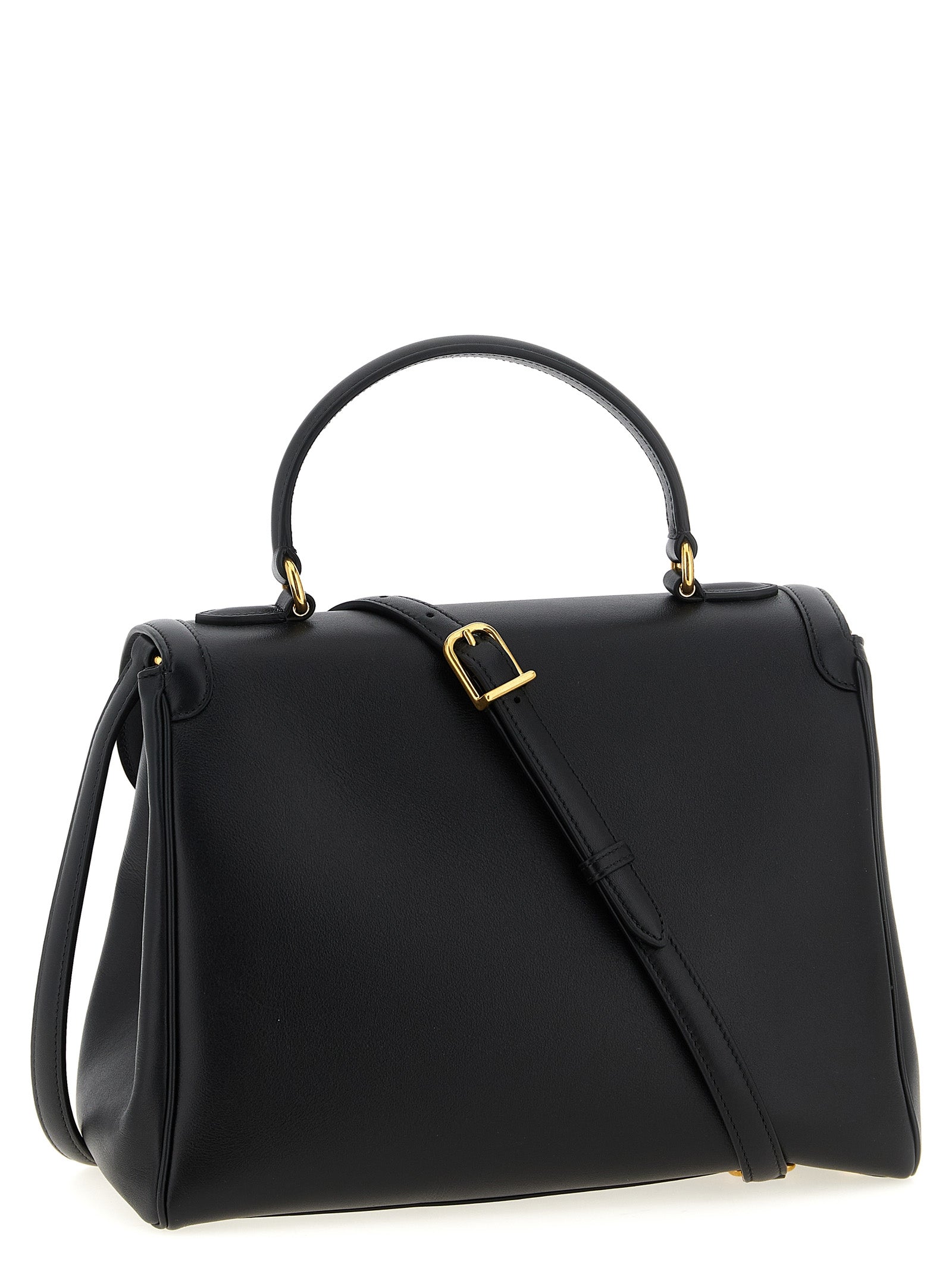 Black Calfskin Handbag